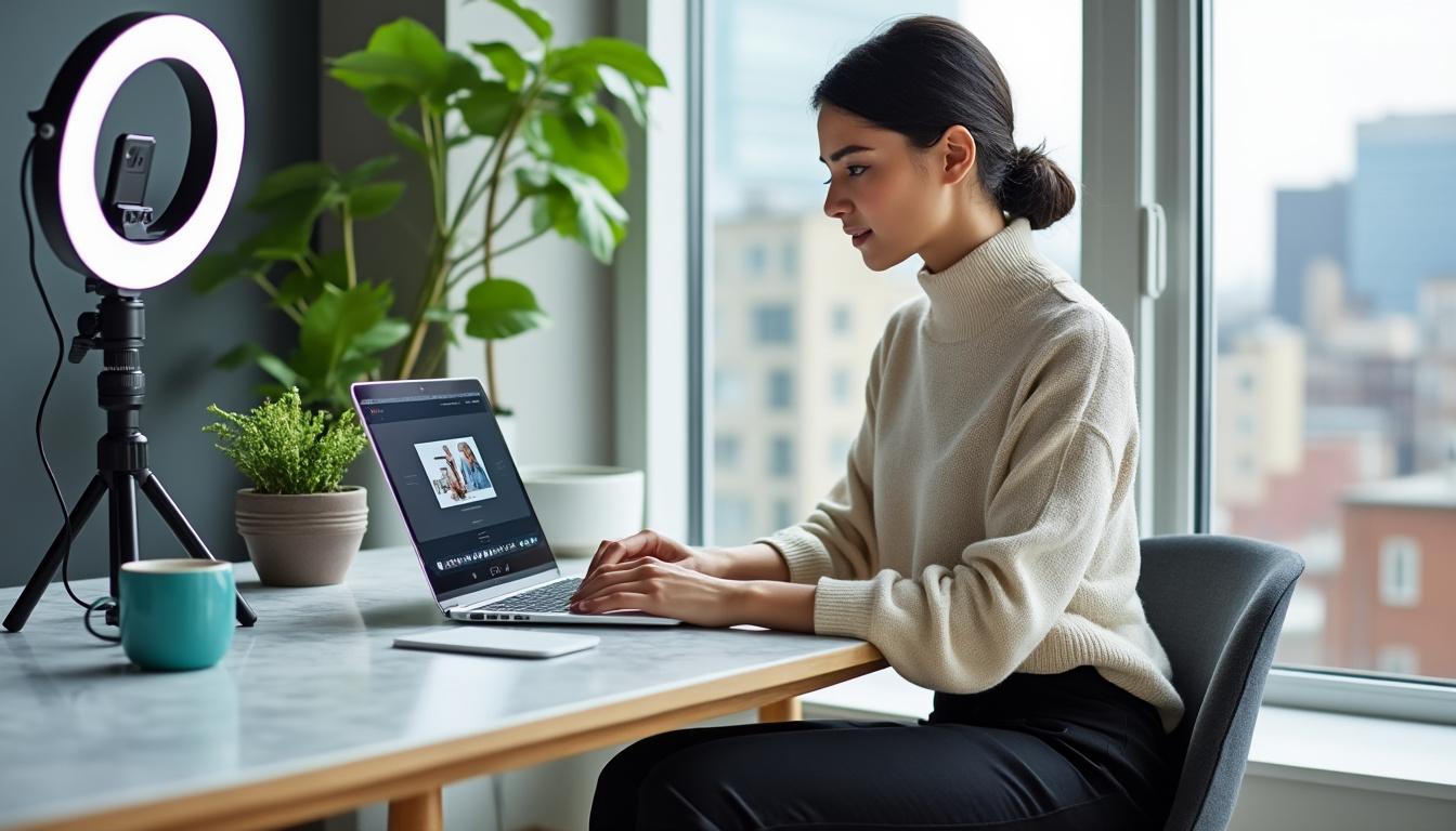 créez un portfolio ugc attrayant et professionnel grâce à notre diaporama gratuit et facile à utiliser, pour mettre en valeur vos créations de manière impactante.