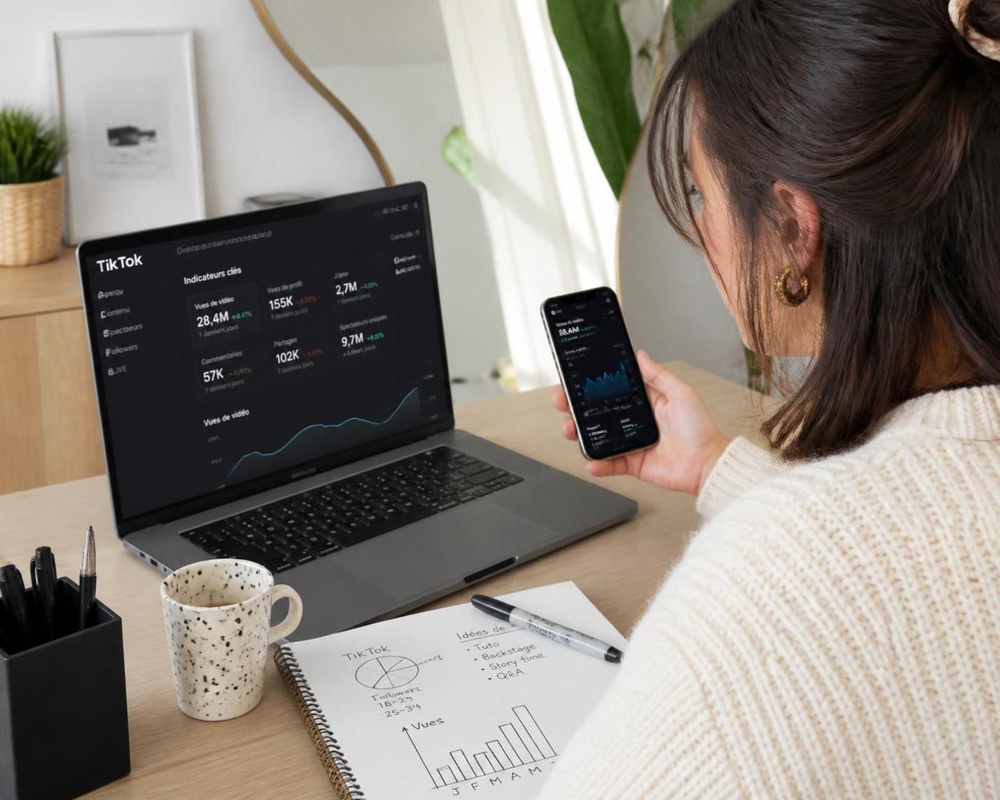 Lire tes stats TikTok comme une pro, et quoi en tirer apprends Ă analyser tes statistiques tiktok comme une pro pour optimiser ton contenu et maximiser ton impact sur la plateforme.