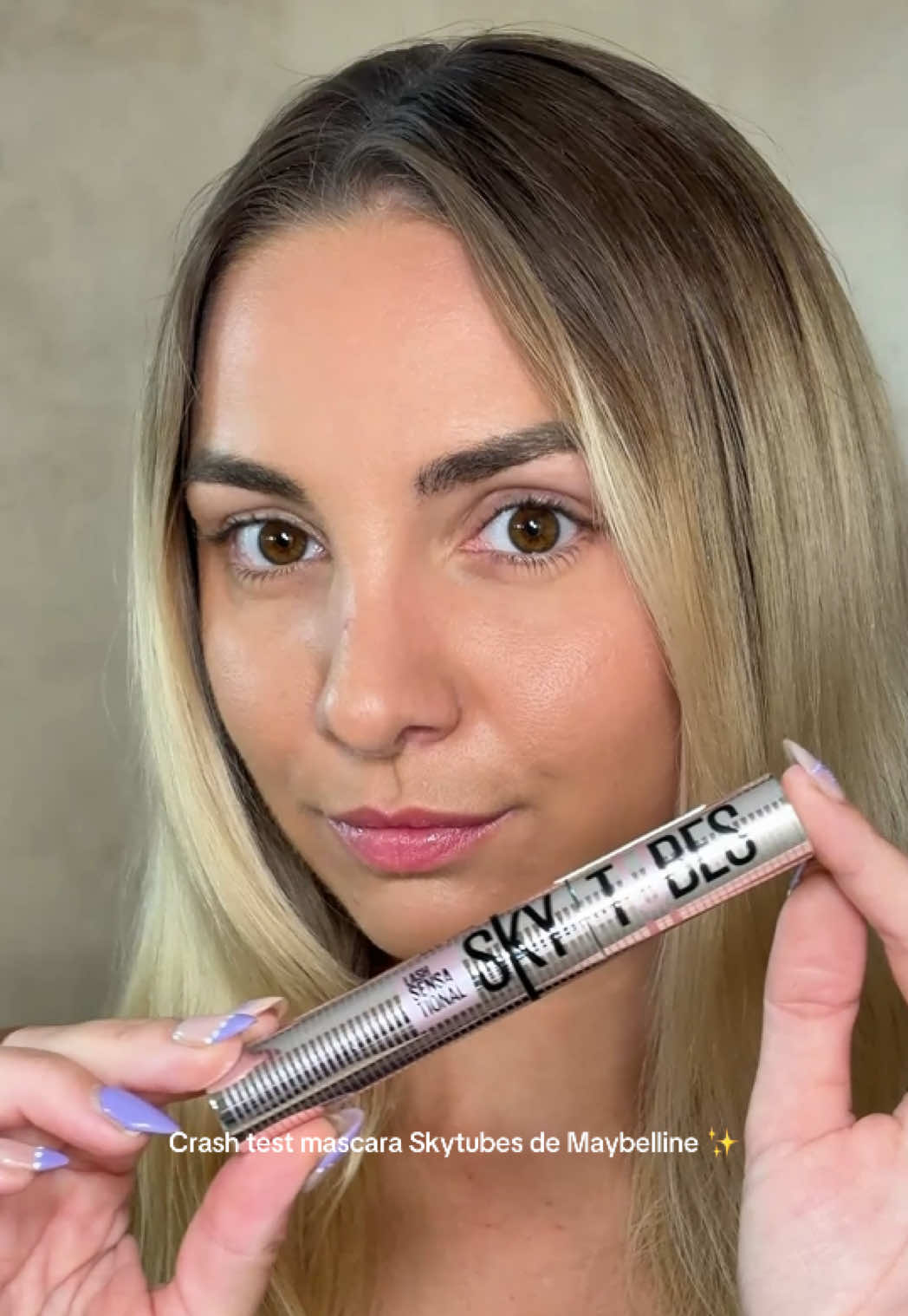 Vidéo UGC de Morgane : Crash test mascara effet tubing, Vidéo TikTok : crash test produit