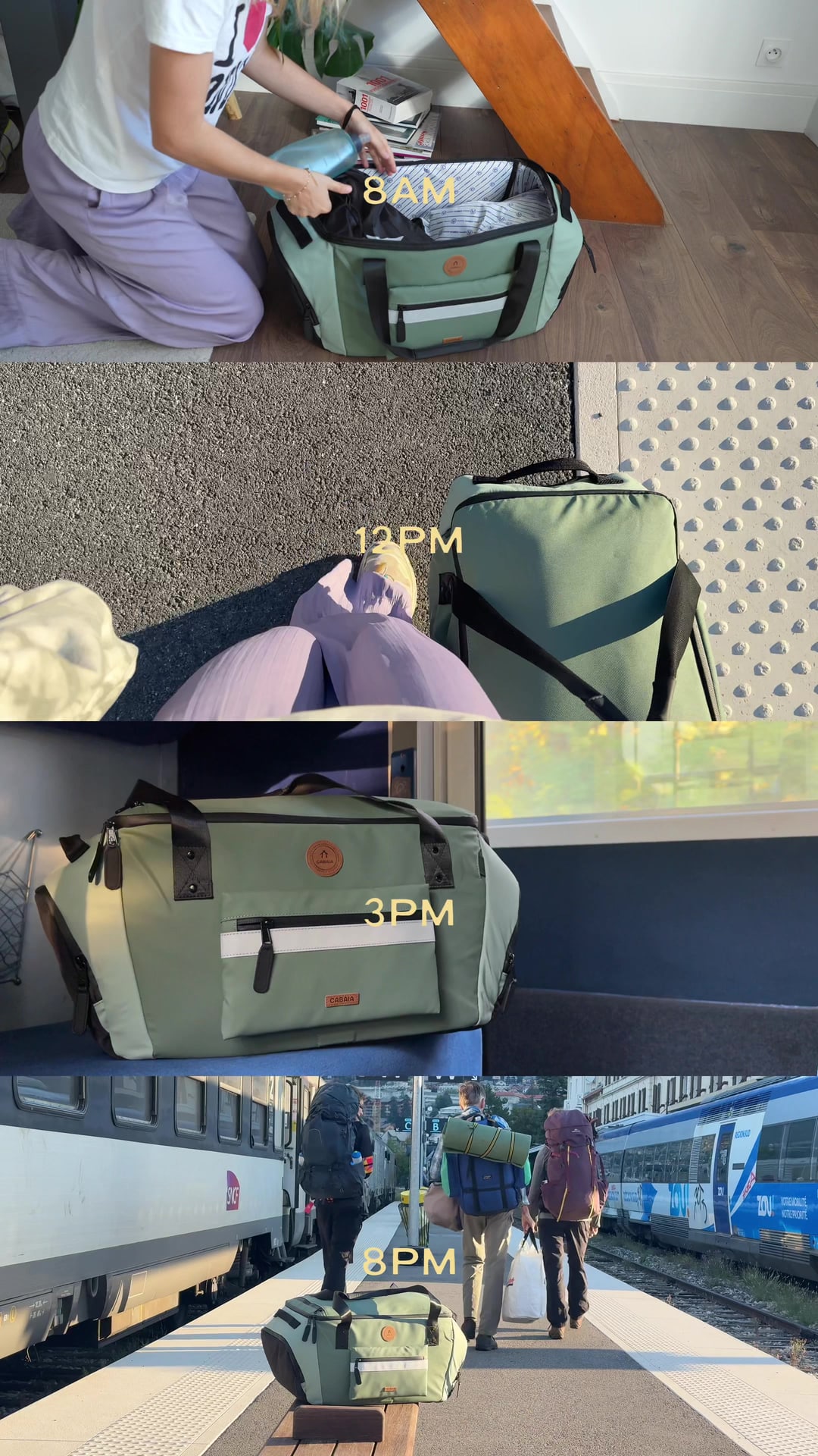 Vidéo UGC de Sarah : Escapade en montagne, Vidéo TikTok : contenu UGC tourné en voyage