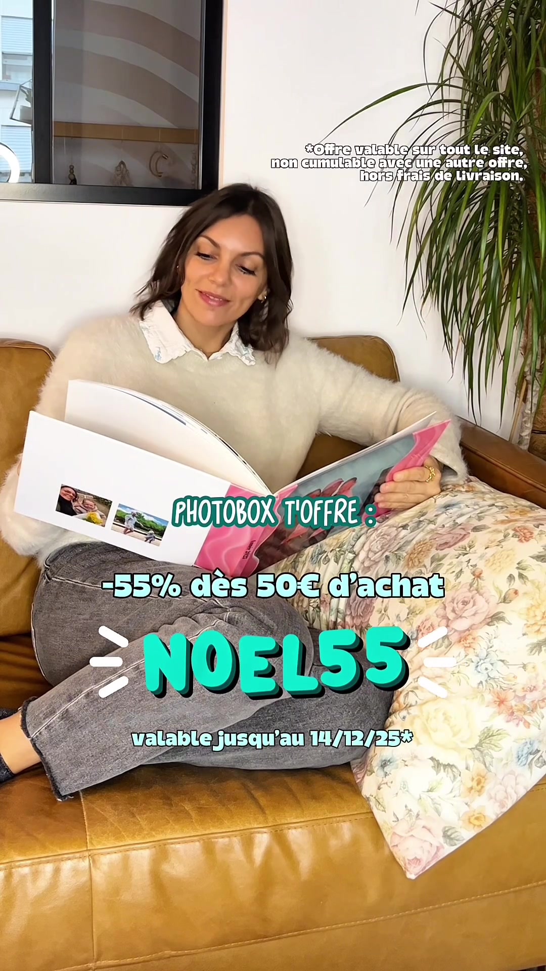 Vidéo UGC de Annaëlle : Livre photo personnalisé, Vidéo TikTok : idée cadeau avec offre promotionnelle