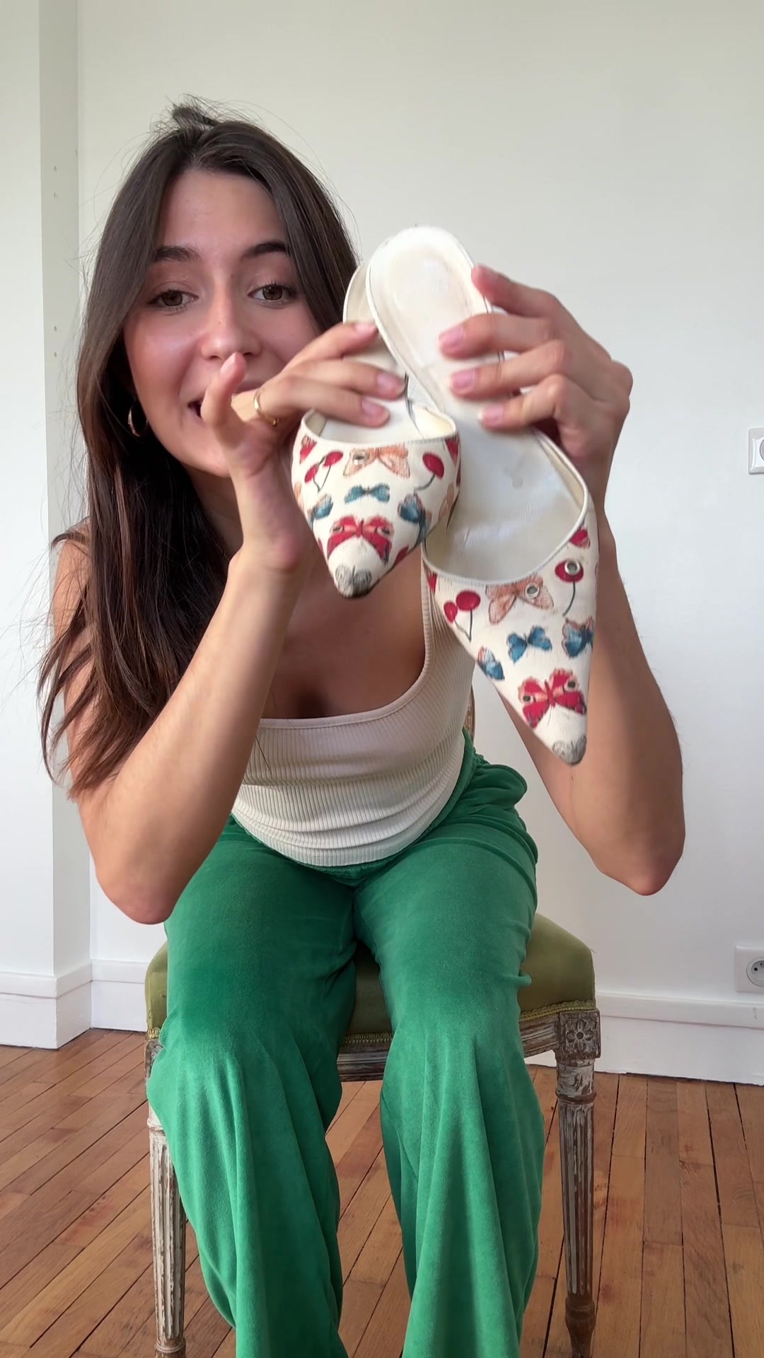 Vidéo UGC de Fleur : Trouvailles de brocante, Vidéo TikTok : haul déco de seconde main
