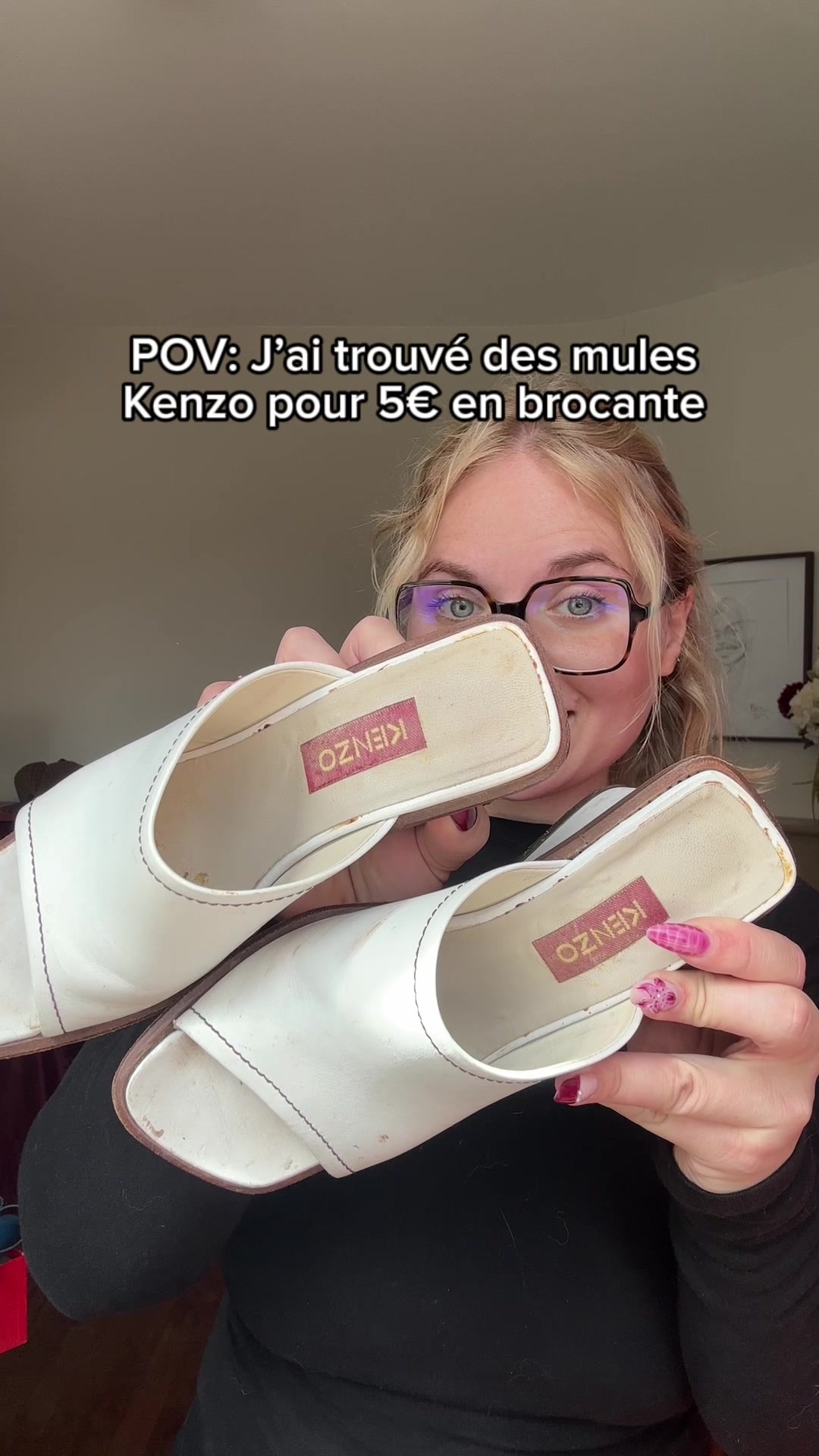 Vidéo UGC de Anaïs : Vêtements chinés en brocante, Vidéo TikTok : haul mode de seconde main