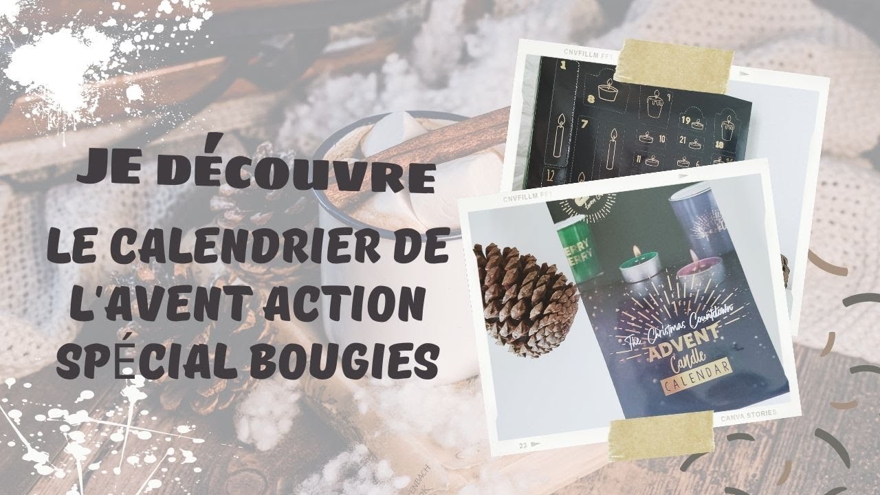 Vidéo UGC de Sabrina : Calendrier de l'Avent bougies, Vidéo YouTube : ouverture d'un calendrier de l'Avent