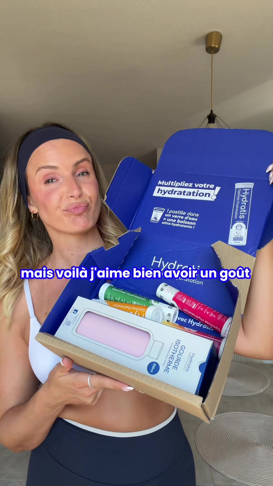 Vidéo UGC de Marine : Arômes pour l'eau, Vidéo TikTok : test d'un pack découverte