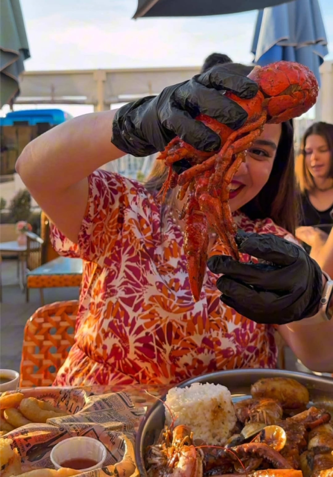 Vidéo UGC de Aya : Restaurant de fruits de mer, Vidéo TikTok : présentation d'un restaurant