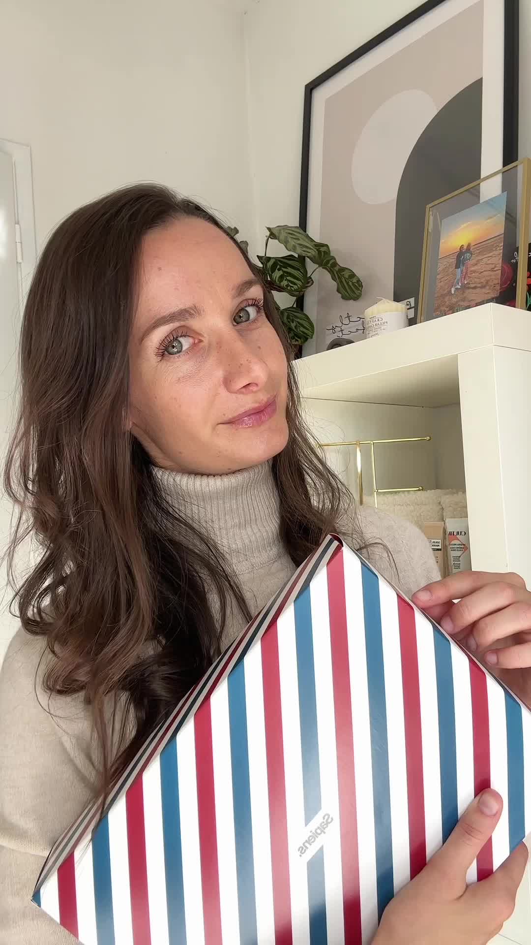Vidéo UGC de Estelle : Coffret de soin pour la barbe, Vidéo TikTok : idée cadeau