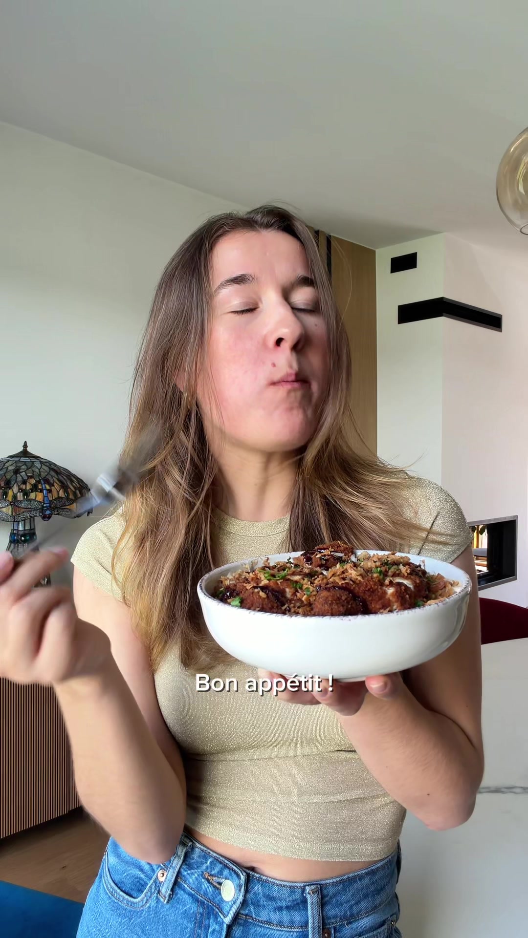 Vidéo UGC de Emeline : Recette tendance revisitée, Vidéo TikTok : recette virale adaptée à un produit