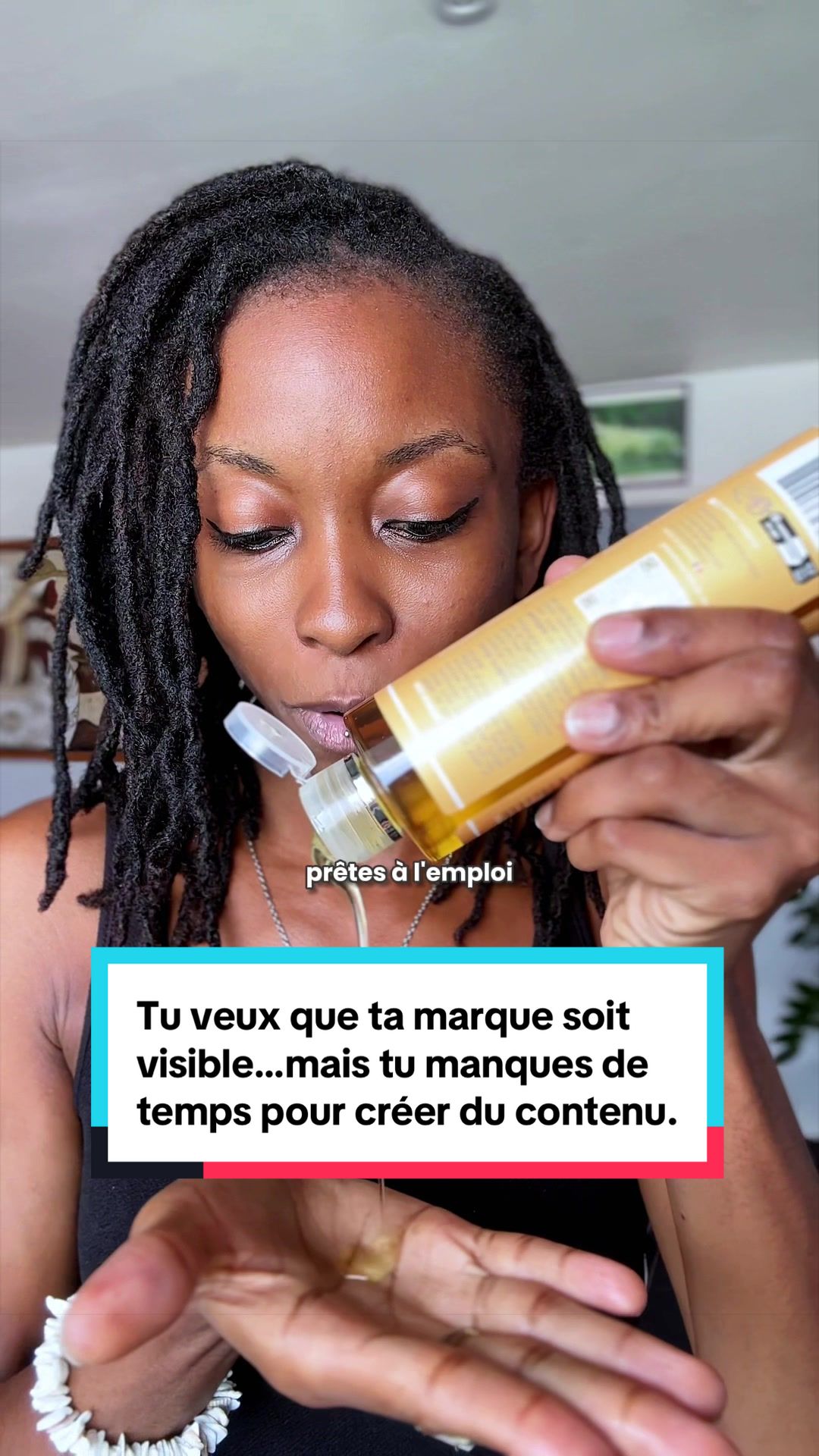 Vidéo UGC de Cindy : Soin pour la peau, Vidéo TikTok : coulisses d’une création UGC