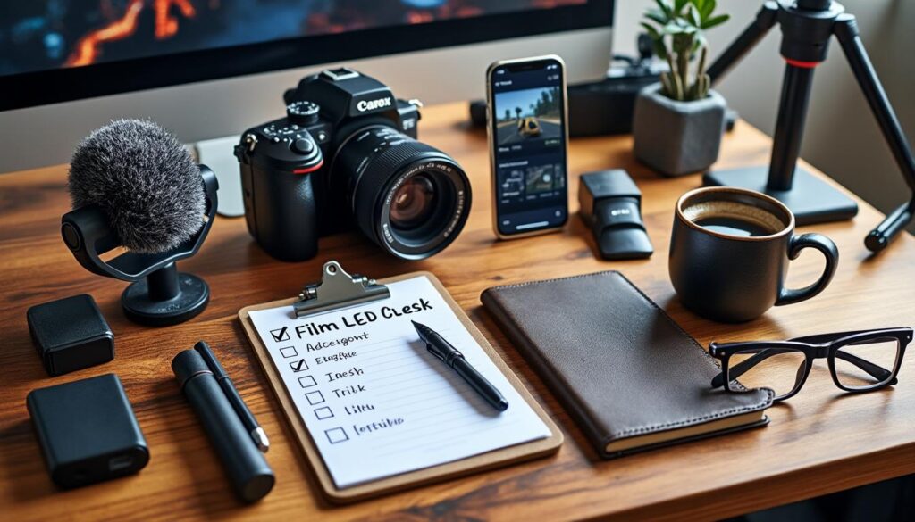 découvrez notre checklist de tournage ugc complète pour ne plus rien oublier lors de vos enregistrements. préparez-vous efficacement et réussissez vos contenus utilisateurs facilement.