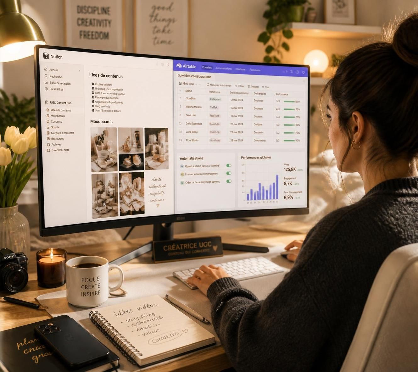 découvrez les avantages d'airtable et notion pour gérer efficacement votre production de contenu ugc et choisissez l'outil adapté à vos besoins.
