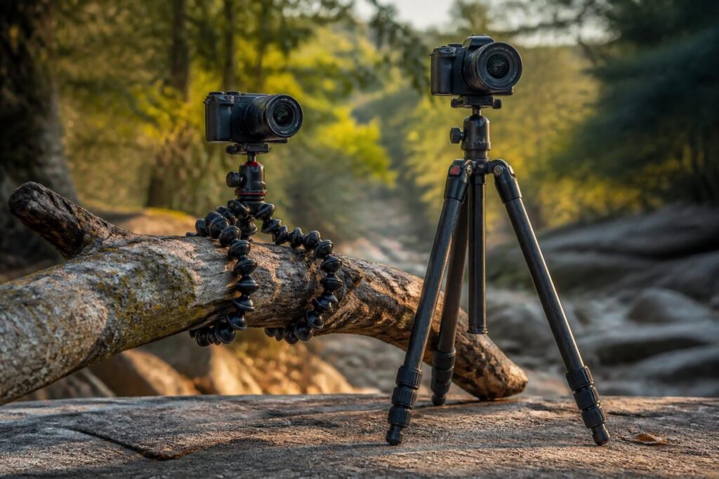 découvrez les avantages du gorillapod et du trépied classique pour filmer en mobilité. choisissez l'équipement idéal pour des prises de vue stables et flexibles lors de vos déplacements.