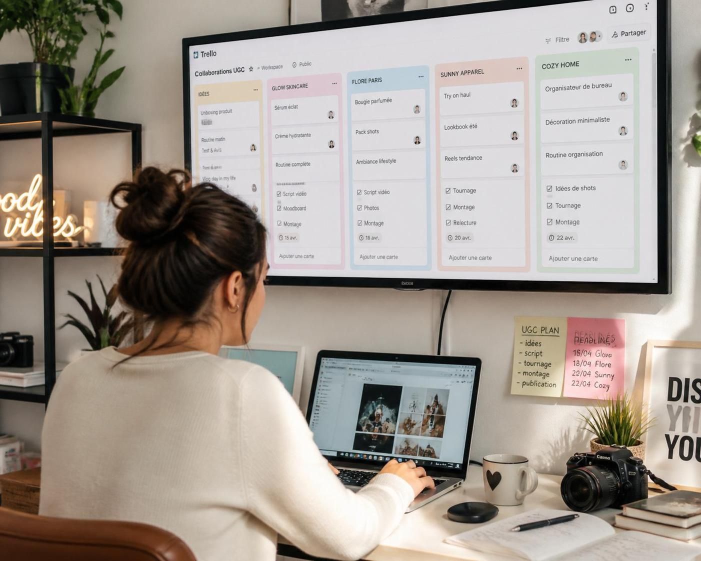 découvrez comment utiliser trello pour gérer efficacement 10 collaborations ugc en parallèle et optimiser votre organisation.