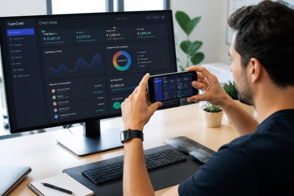 découvrez comment filmer un écran de manière attrayante avec les applications ugc et saas pour susciter l'envie de tester vos produits ou services facilement.