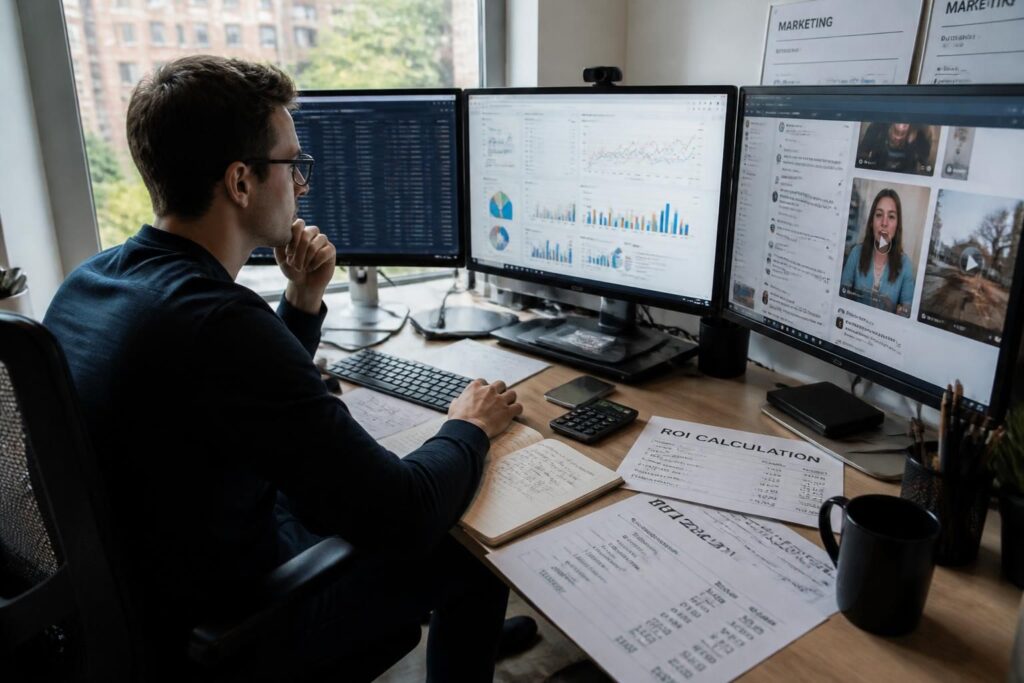 apprenez à calculer le roi d'une vidéo ugc pour votre marque et optimisez vos campagnes marketing grâce à des indicateurs précis et pertinents.
